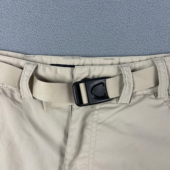 SCOTTeVEST Pants Mens 32x34 Khaki Travel Tech Lightweight Quick Dry Belt Nylon - Picture 5 of 12